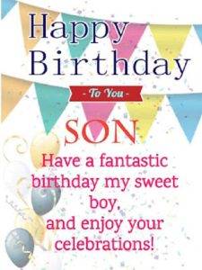 birthday wishes for son 3